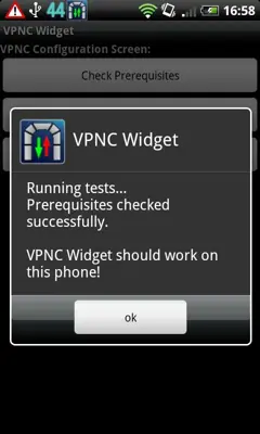 VPNC Widget android App screenshot 1