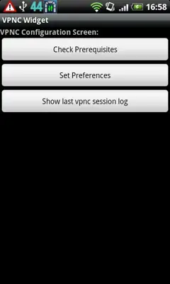 VPNC Widget android App screenshot 2